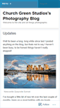 Mobile Screenshot of churchgreenstudios.wordpress.com
