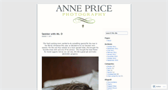 Desktop Screenshot of annepricephotography.wordpress.com