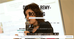 Desktop Screenshot of delphineremyboutang.wordpress.com