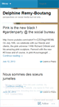 Mobile Screenshot of delphineremyboutang.wordpress.com