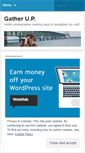 Mobile Screenshot of gatherup.wordpress.com