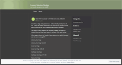 Desktop Screenshot of luxuryinteriordesign.wordpress.com