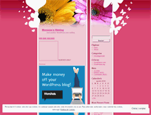 Tablet Screenshot of monsess.wordpress.com