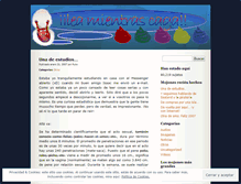 Tablet Screenshot of leamientrascaga.wordpress.com