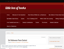 Tablet Screenshot of littleboxofbooks.wordpress.com