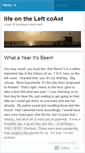 Mobile Screenshot of lifeontheleftcoast.wordpress.com