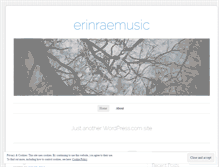 Tablet Screenshot of erinraemusic.wordpress.com