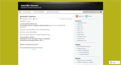 Desktop Screenshot of amarillaseninternet.wordpress.com