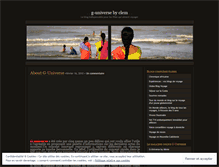 Tablet Screenshot of gtraveluniverse.wordpress.com