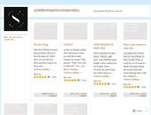 Tablet Screenshot of colettenireamonnioannidou.wordpress.com