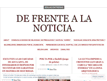 Tablet Screenshot of ediliacontreras.wordpress.com