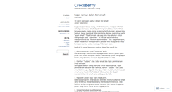 Desktop Screenshot of crocsberry.wordpress.com