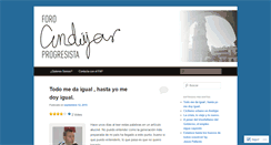 Desktop Screenshot of andujarforo.wordpress.com