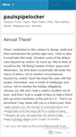 Mobile Screenshot of paulspipelocker.wordpress.com