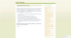 Desktop Screenshot of c230.wordpress.com