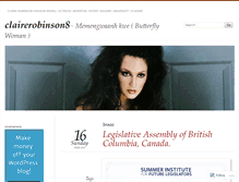 Tablet Screenshot of clairerobinson8.wordpress.com