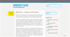 Desktop Screenshot of bowsersblog.wordpress.com