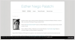 Desktop Screenshot of estherniego.wordpress.com