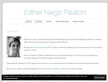 Tablet Screenshot of estherniego.wordpress.com