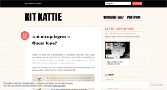 Desktop Screenshot of kitkattie.wordpress.com