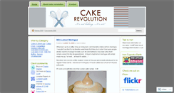 Desktop Screenshot of cakerevolution.wordpress.com