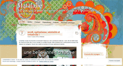 Desktop Screenshot of matalalie.wordpress.com