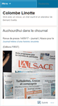 Mobile Screenshot of colombelinotte.wordpress.com