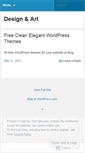 Mobile Screenshot of njdesigner.wordpress.com