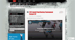 Desktop Screenshot of citylifeentertainment.wordpress.com