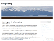Tablet Screenshot of hawgr.wordpress.com