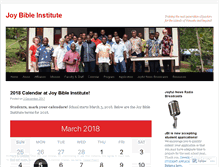 Tablet Screenshot of joybible.wordpress.com