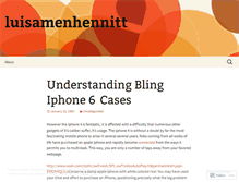 Tablet Screenshot of luisamenhennitt.wordpress.com