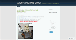 Desktop Screenshot of anonymouslegions.wordpress.com