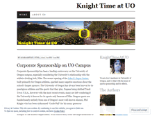 Tablet Screenshot of knighttimeatuo.wordpress.com