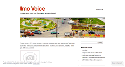 Desktop Screenshot of imovoice.wordpress.com