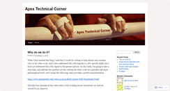 Desktop Screenshot of apextechcorner.wordpress.com
