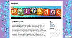 Desktop Screenshot of bethndad.wordpress.com