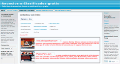 Desktop Screenshot of anunciosyclasificados.wordpress.com