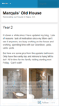Mobile Screenshot of oldhousemarquis.wordpress.com