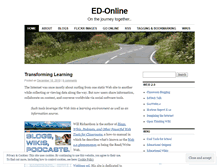 Tablet Screenshot of edonline.wordpress.com