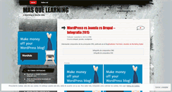 Desktop Screenshot of masqlearning.wordpress.com