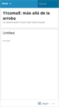 Mobile Screenshot of 11coma5.wordpress.com