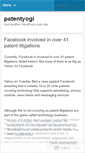 Mobile Screenshot of patentyogi.wordpress.com