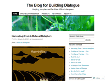 Tablet Screenshot of buildingdialogue.wordpress.com