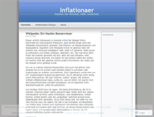 Tablet Screenshot of inflationaer.wordpress.com