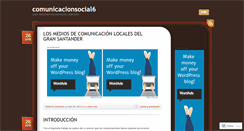 Desktop Screenshot of comunicacionsocial6.wordpress.com