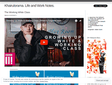 Tablet Screenshot of khairulorama.wordpress.com