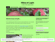 Tablet Screenshot of hibouetlapin.wordpress.com
