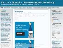 Tablet Screenshot of kelliasworld.wordpress.com