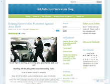 Tablet Screenshot of getautoinsuranceblog.wordpress.com